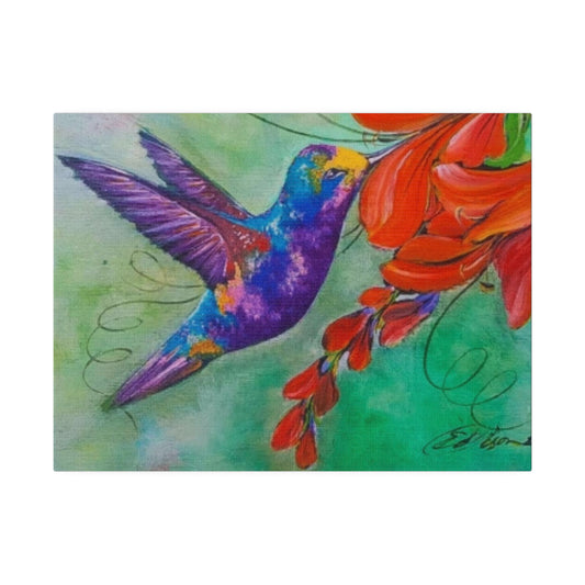 Finding Nectar by Edison Liburd - Matte Canvas, Stretched, 0.75"