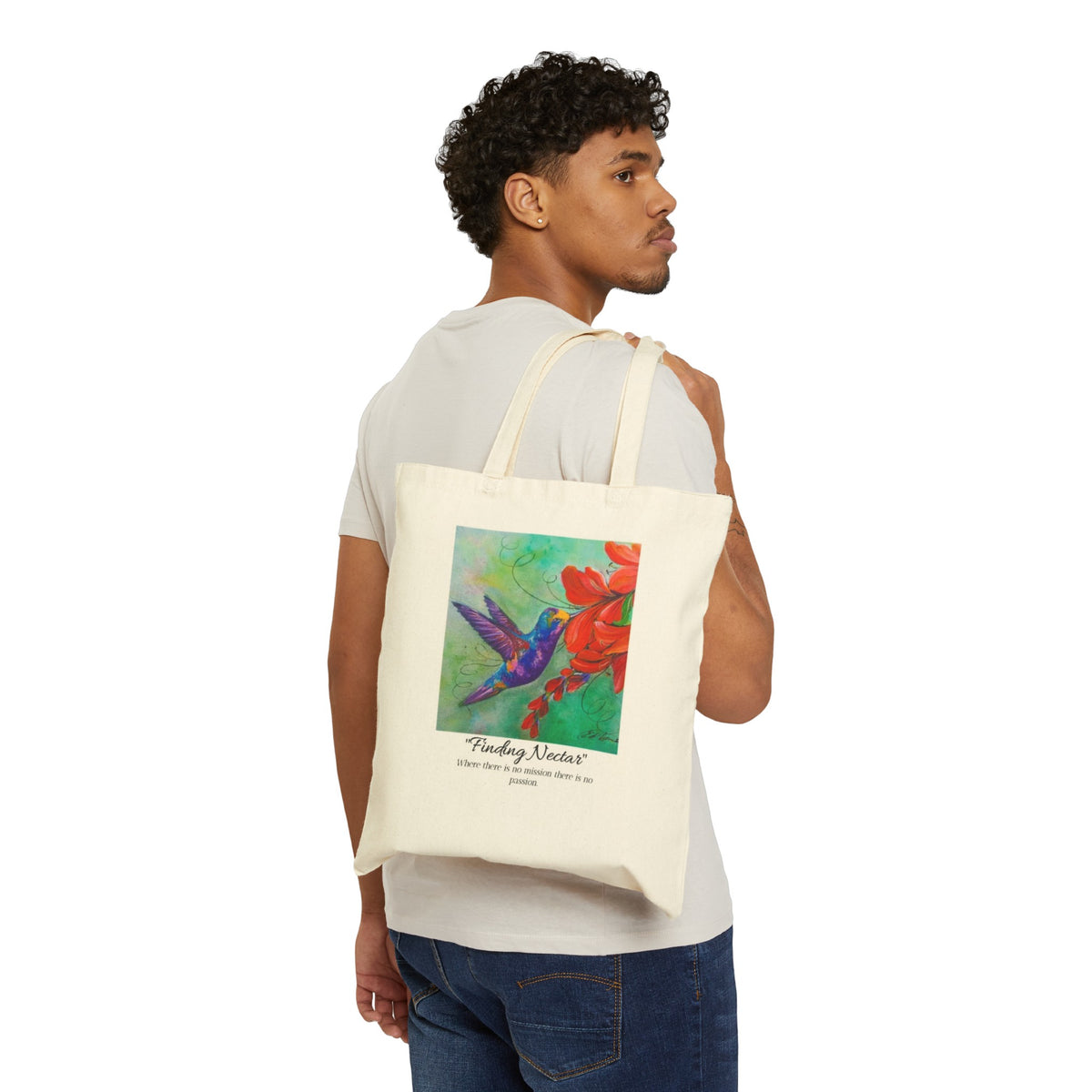 Cotton Canvas Tote Bag