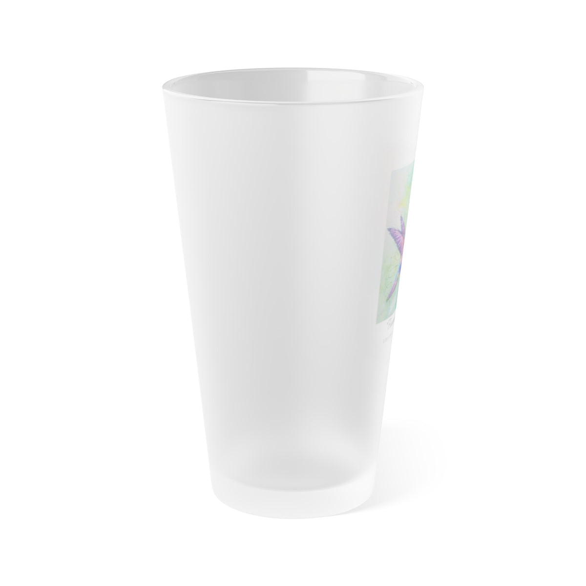 Frosted Pint Glass, 16oz